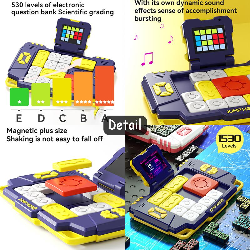 Super Slide Puzzle Game Children Brain Teaser Challenges Smart Clearan Sensory Game Logical Thinking Training Educational Toys