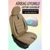 Onyx Beige Universal Foal Feather Car Seat Cover