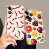 Fruit Chili Soft Phone Cover Case for iPhone 17 Pro Max 12 Mini 15 XS Max 13 Pro 16 7 8 Air 14 Plus XR 11