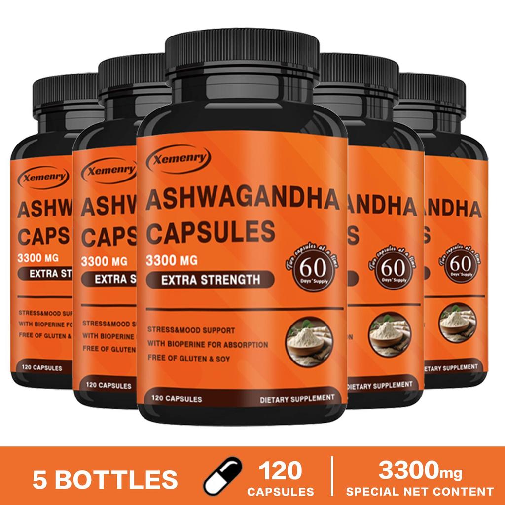 XEMENRY - 3300 mg Ashwagandha - Stress and Mood Support