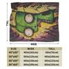 Invader Zim oil Blanket  Warm Soft Novelty Plush Throw Blanket For Home Decor Travel Office Flannel Bedspread Bed Cover