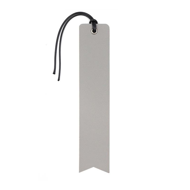 In Stock Cross-border PU Leather Laser Bookmark Strap.