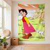 Heidi (5) Wandbehang Stilvoller Wandbehang für Schlafzimmer Wohnzimmer Studentenwohnheim Schönes Geschenk für Familie und Freunde
