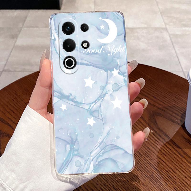 For Itel S25 Ultra (S686LN) Case ITEL S25 (S685LN) Cases Clear Silicone Coque Soft TPU Back Cover Cute Rabbit Cat Phone Case