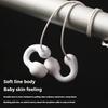 Clip-on Wired Headphones type C&3.5mm Stereo Sports Music Earbuds Handfree Sport Gamer Headset Earphones with HD mic For Samsung