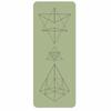 Can Chi Geometric Alignment Yoga Mat