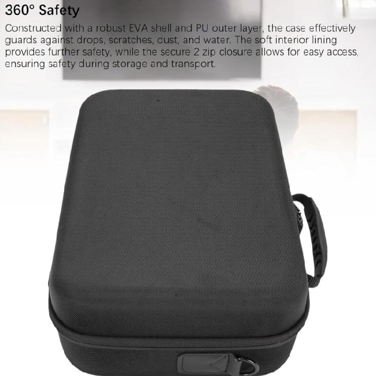 Universal Gaming Consoles Organizers Case with Dedicated Controller Space Exterior Strong Carrying Handle for Consoles G