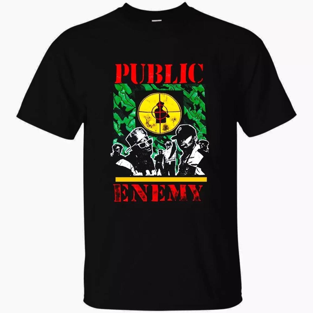 New Public ENEMY 51 Christmas Cotton Black Unisex S-234XL T-Shirt C046 Unisex T-Shirt XXL