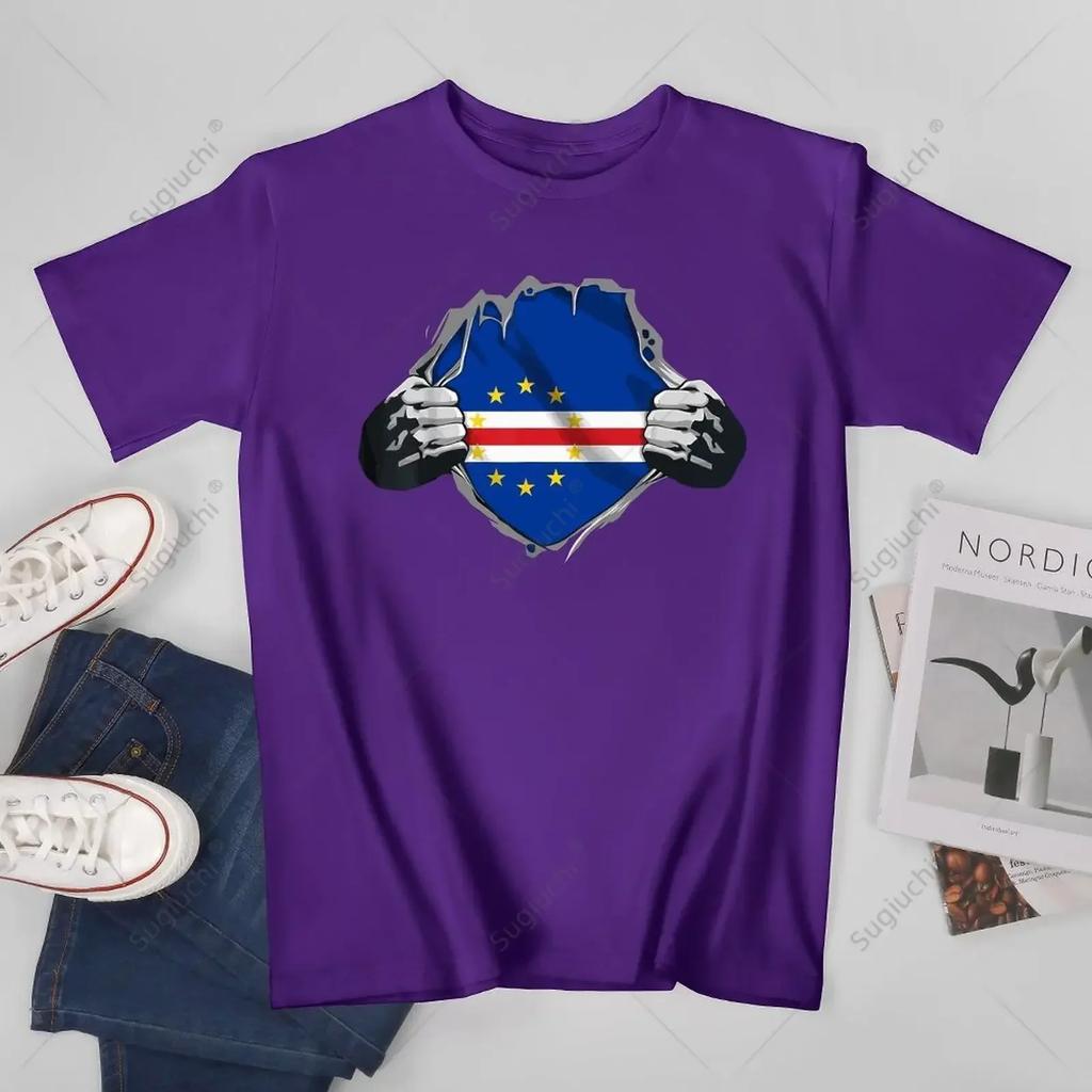 Unisex Unisex Cape Verde Flag of Cape Verde Cabo Verde Flag Tshirt Tees T Shirts WoUnisex Boys 100 Cotton TShirt