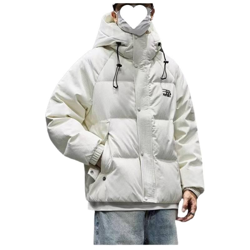 Men's 2026 Winter Trendy Thick Duck Down Hooded Puffer Jacket - Extra Warm and Stylish Outerwear
