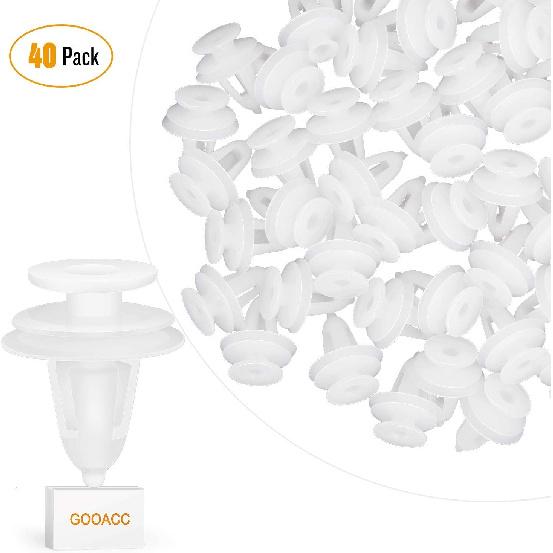 GOOACC 40PCS Door Trim Panel Retainer for 6504014 Chrysler Cirrus Concorde Intrepid LHS PT Cruiser, Dodge Grand Caravan Neon Stratus, Jeep Grand
