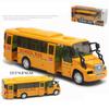 1/32 Model School Bus, Casting Alloy Openable Door Toy Car with Lights Sounds Fuel System Parts for Boy Girl Combustion Engines Parts