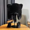 Windproof Faux Fur Beanie Thickened Ear Protection Hat Fashion Winter Hat  Daily Wear