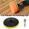 3-5 Inch Backing Pad Car Polisher Bonnet Angle Grinder Wheel Sander Disc Auto Polishing Machine Tool Self-adhesive Backing Pads