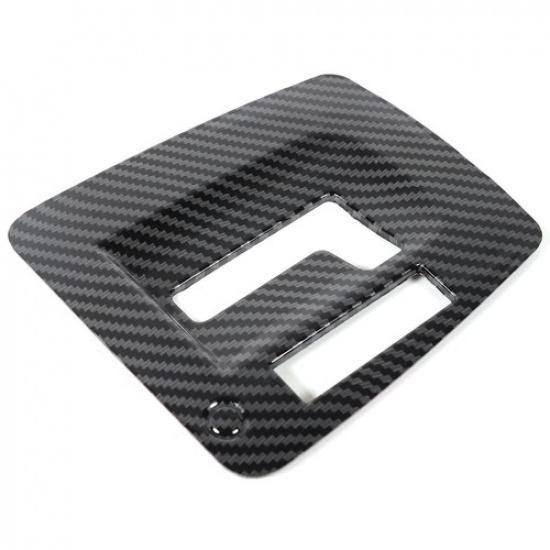 ABS Carbon Fiber Center Gear Shift Trim Cover For Subaru Forester 13-18/XV 12-17
