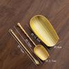 3/2/1pcs Alloy Weaving Teaspoon Sets Vintage Chinese Kung Fu Tea Accessories Zen Coffee Bean Taking Tools Tea Shovel Chaze