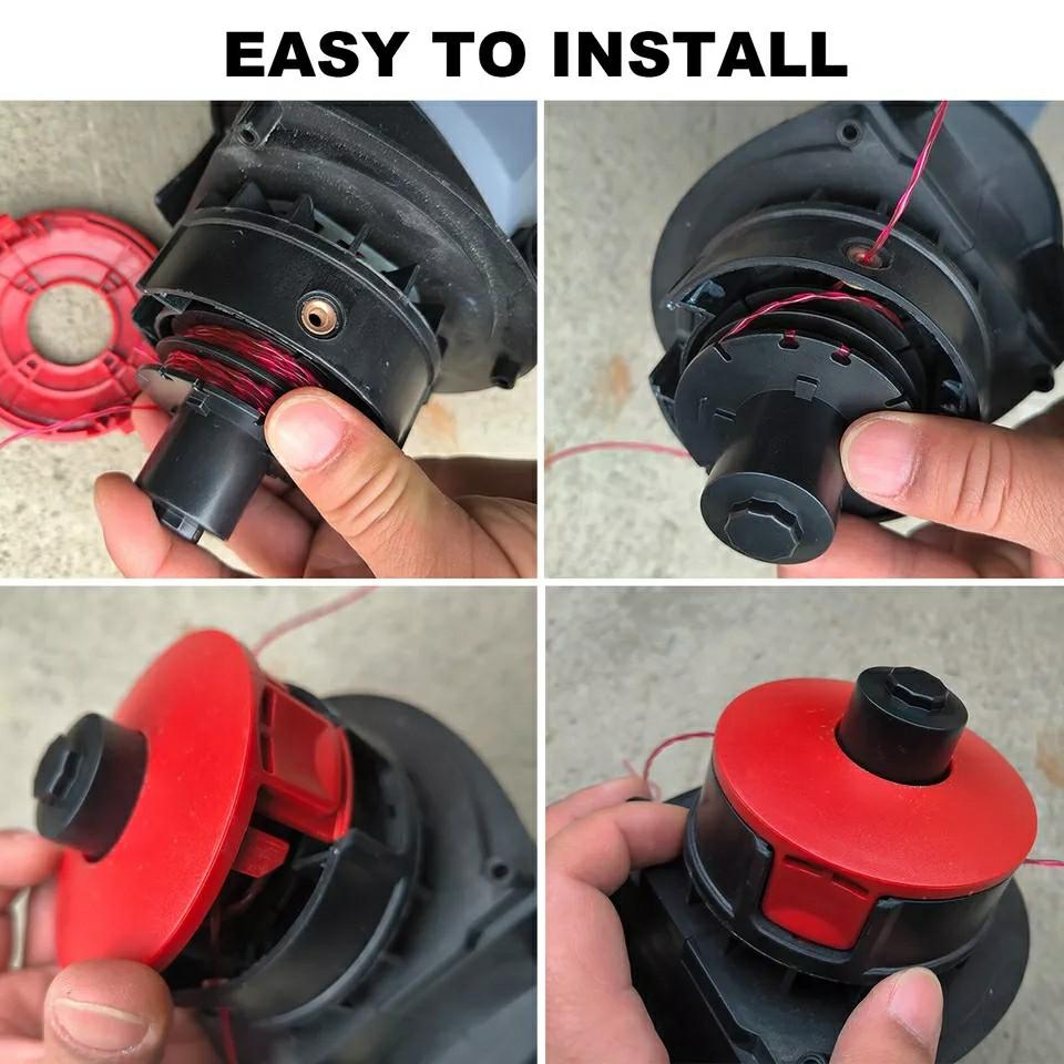

3Pcs for AL-KO GTE 350/GTE 450/GTE 550 Lawn Mower ABS Spool Cap Spare Parts,RS0010 Type A