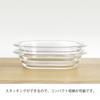 HARIO Glass Gratin Set of Made in Heat-Resistant Dish, 2, Japan, HGZO-1812