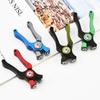 Mini Fishing Scissors Portable Fishing Pliers Aluminum Alloy Fishing Line Clipper Nippers Non Slip Handle Fishing Tool