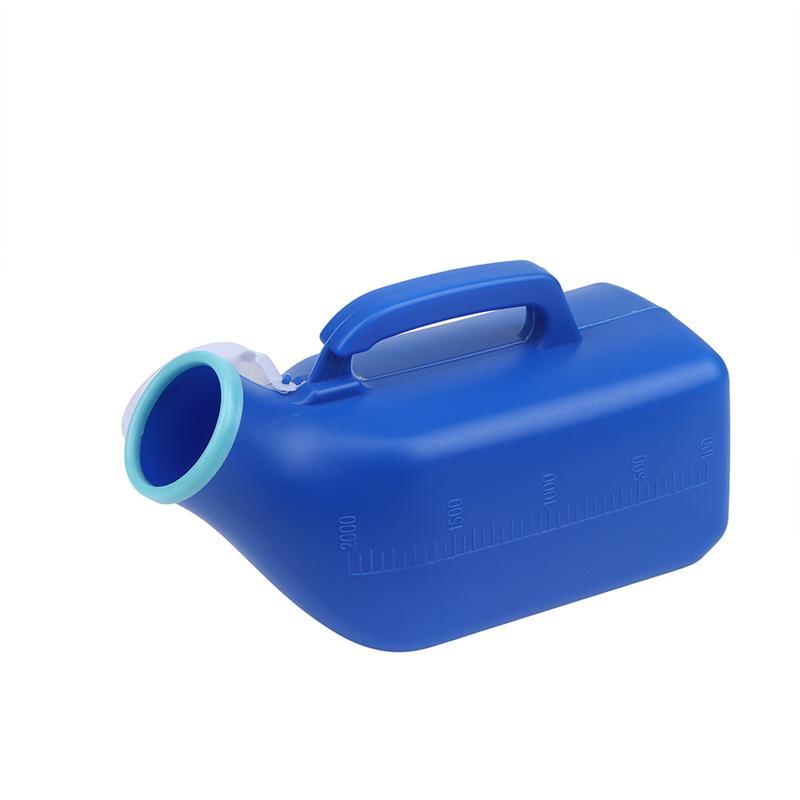 Portable Men Mobile 1200Ml Toilet Car Travel Camp Urines Pee Handle Urinal Storage Urinary Bottle Disability Old Man Helper