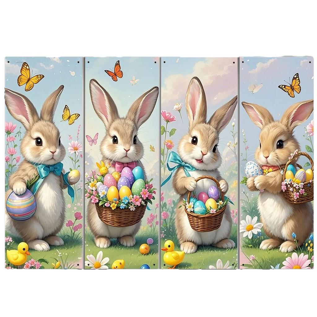 New Easter Garden Flag Set - Spring Decoration Banner