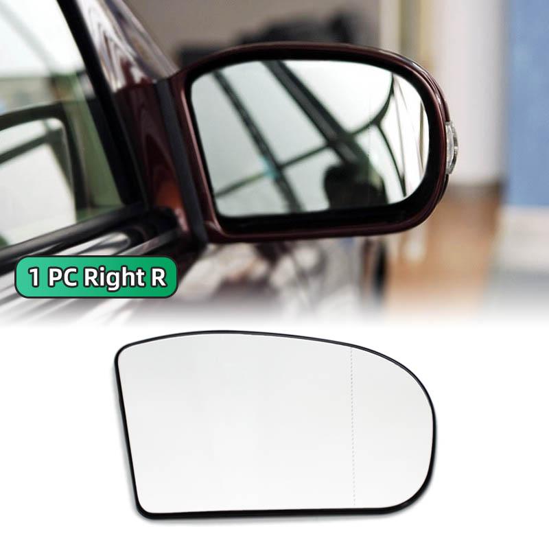 Side Rearview Mirror Glass Heater Anti-fog Defrosting Door Wing Mirror Sheet For Mercedes-Benz E,C-Class W211 W203 01-07