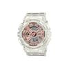 G-Shock Renk Bloklu Sokak Şeffaf Jöle Su Geçirmez Darbeye Dayanıklı Manyetik Olmayan Spor Kuvars Mekanizma Reçine Kayış GMA-S110SR-7APR