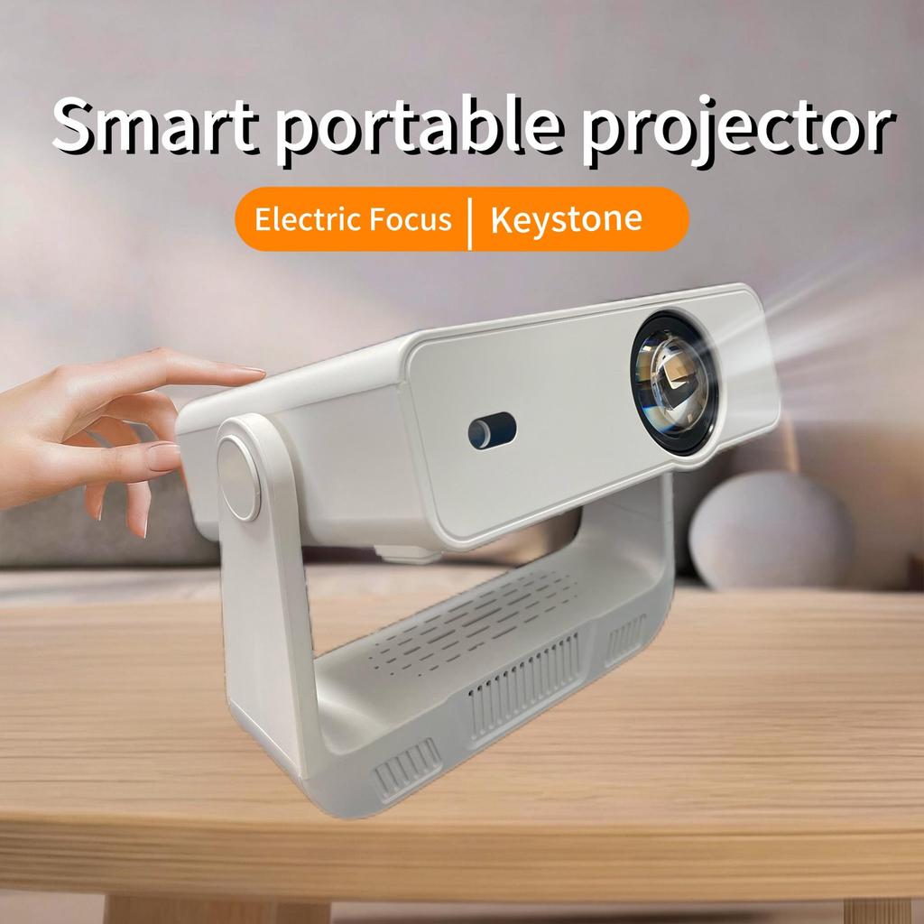 Dual-Band WiFi Projector with Phone Mirroring