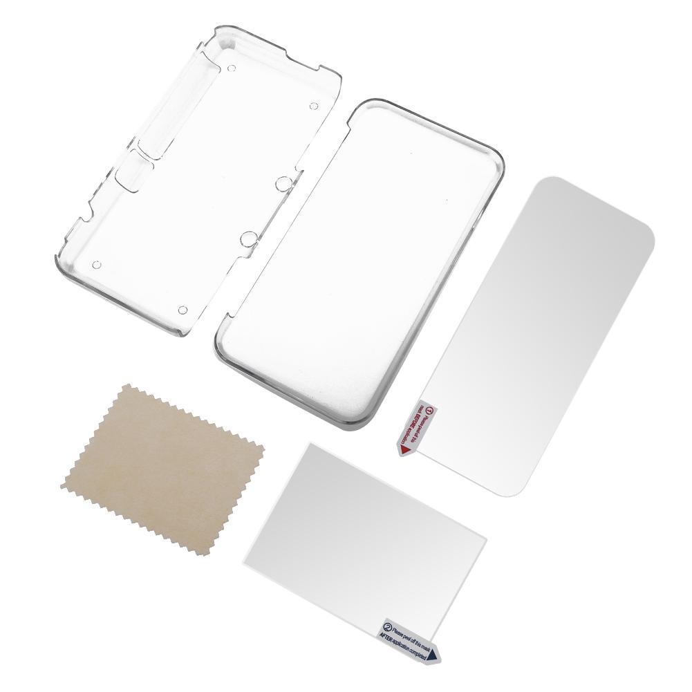 

Прозрачный защитный чехол + пленка для экрана для НОВОГО 2DS XL #F