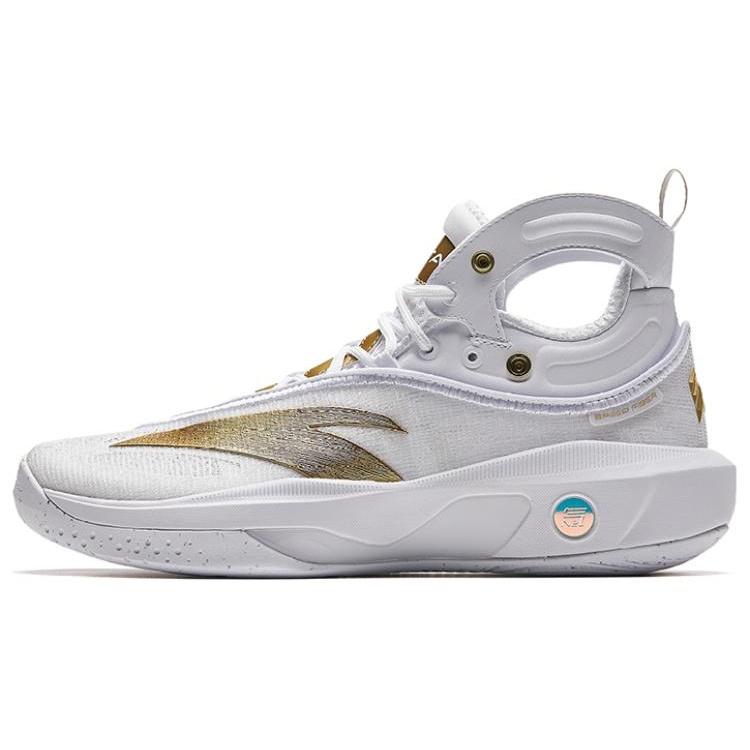 ANTA Klay Thompson 8  White Gold  Men s 112331101-4 EU 39
