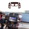 2006-2012 For Toyota RAV4 Central Control Navigation Frame Wood Grain Cover Trim