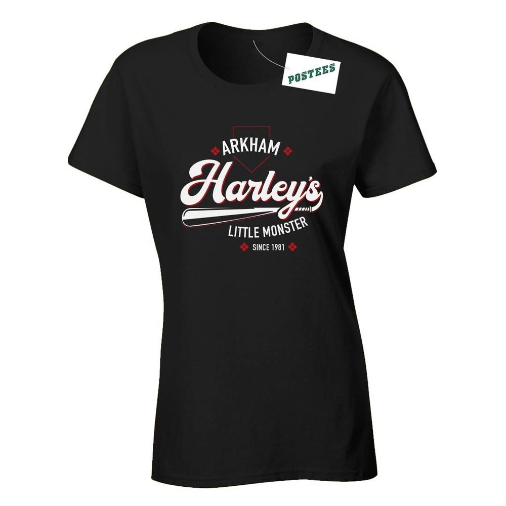 Harley#039;s Little Monster Inspired by Harley Quinn Birds of Prey printed TShirt Unisex T-Shirt XL