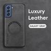 Magnetic Retro Leather Soft Case For Samsung Galaxy S21 FE S21FE Wireless Charging Phone Case Cover