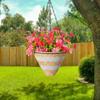 Simulated Flower Basket Decoration Flower Basket Spring Simulated Flower Decoration