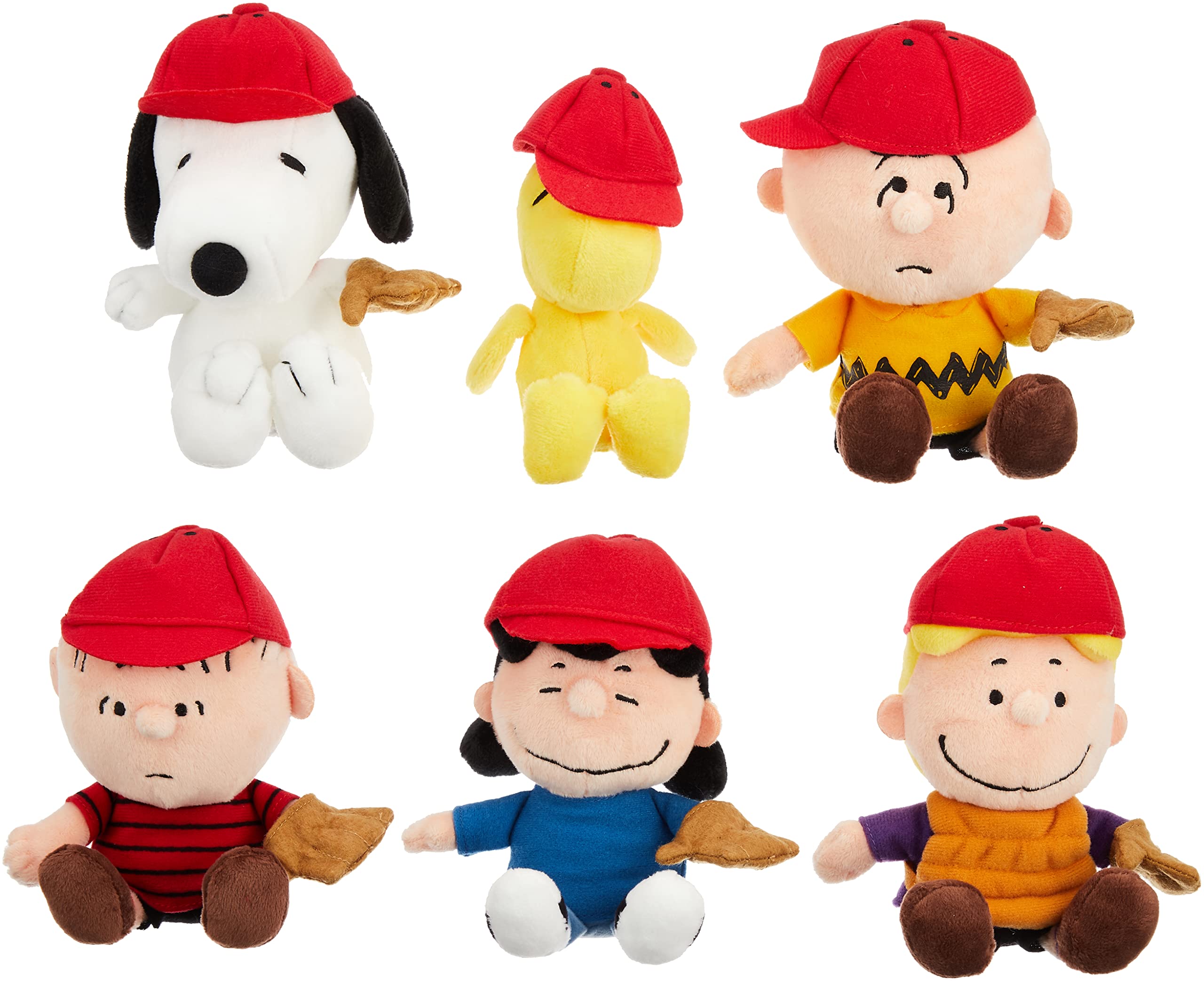 

Набор кукол Nakajima Corporation Snoopy Soft Bean Бейсбол 160379-21