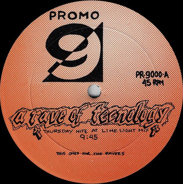 

12inch Record VARIOUS Promo 9 PR9000 Not On Label 1991 US Dance Electronica Used