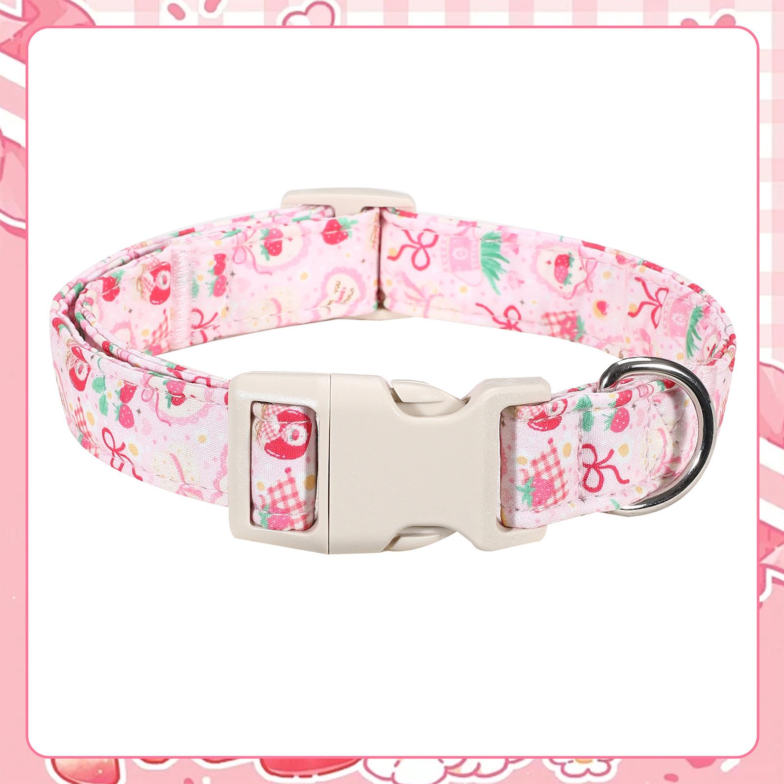 

Pet Festival Dress Up, Adjustable Length,Pet Collar Bow Set S рожевий