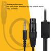 For Airbus XLR To GA Dual Plug 5 Pin Headset Adapter Cable Aviation Headphone Cable