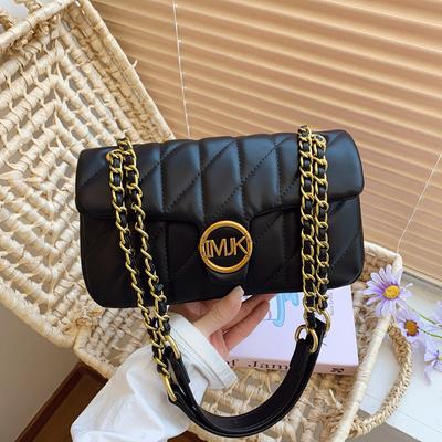 Premium Bag Women's Diamond Chain Bag New Trendy Four-season Versatile Small Square Bag One Shoulder Messenger Bag
