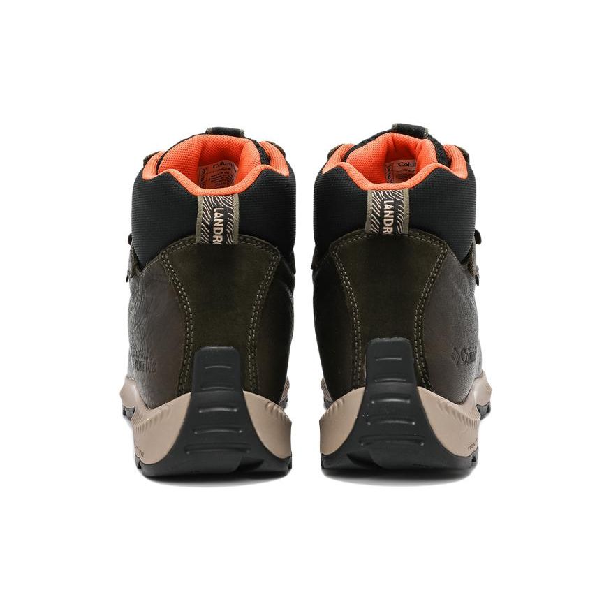 Columbia Comfortable Casual Slip-Resistant Durable High-Top Outdoor Functional Shoes Men Shoes Army-Green BM3573-213