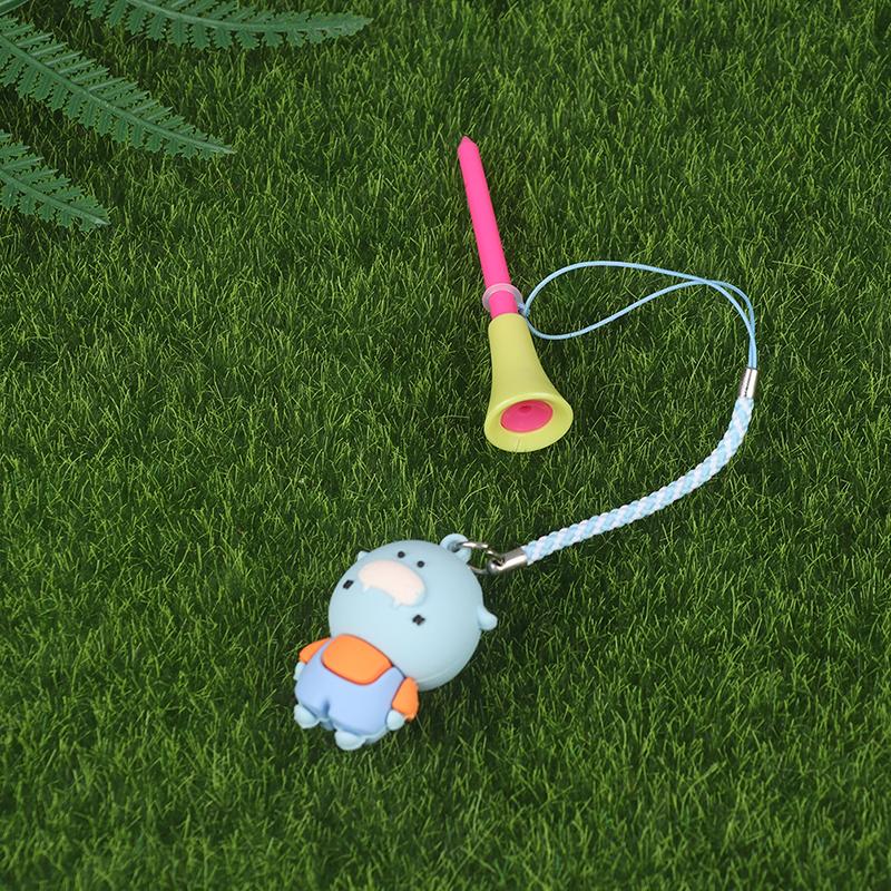 Plastové Tíčko Golfové Tíčko S Provázkem Kreslený Vzor Proti Ztrátě Stojan na Míčky
