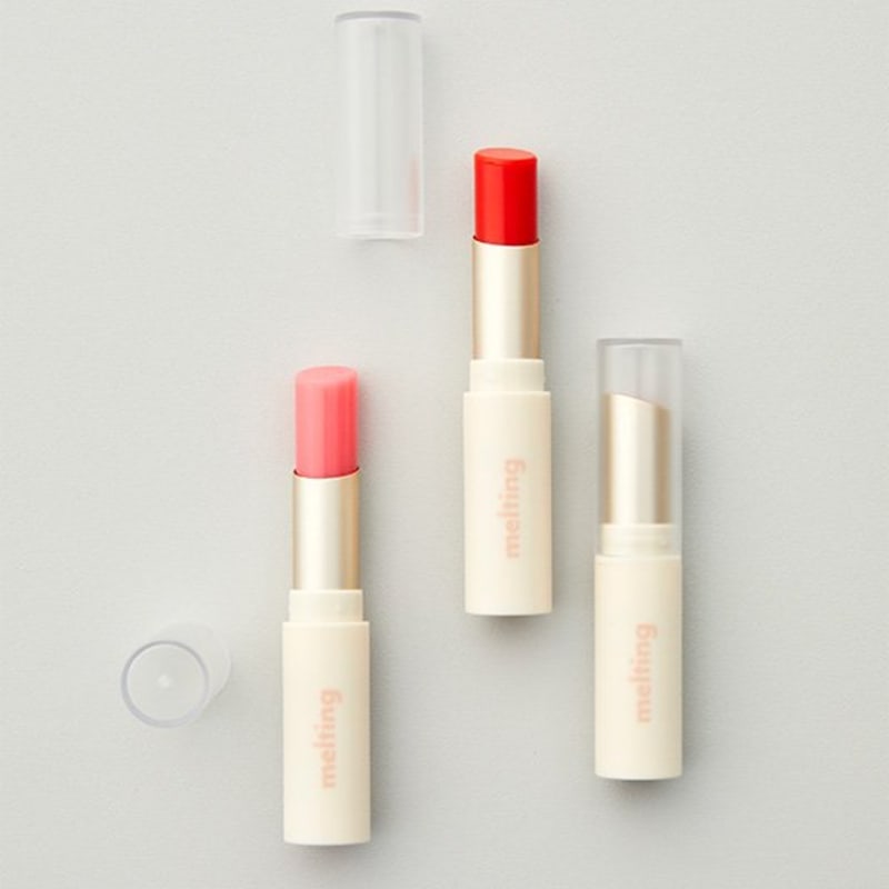 [Merge] Glossy Melting Tinted Color Lip Balm 3 types (Choose 1)
