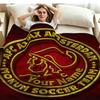 1PC AFC Ajax Custom Name Patterned Flannel Blanket Suitable For All Seasons for Home Decor Warmth and Comfort Gifts Holiday Present