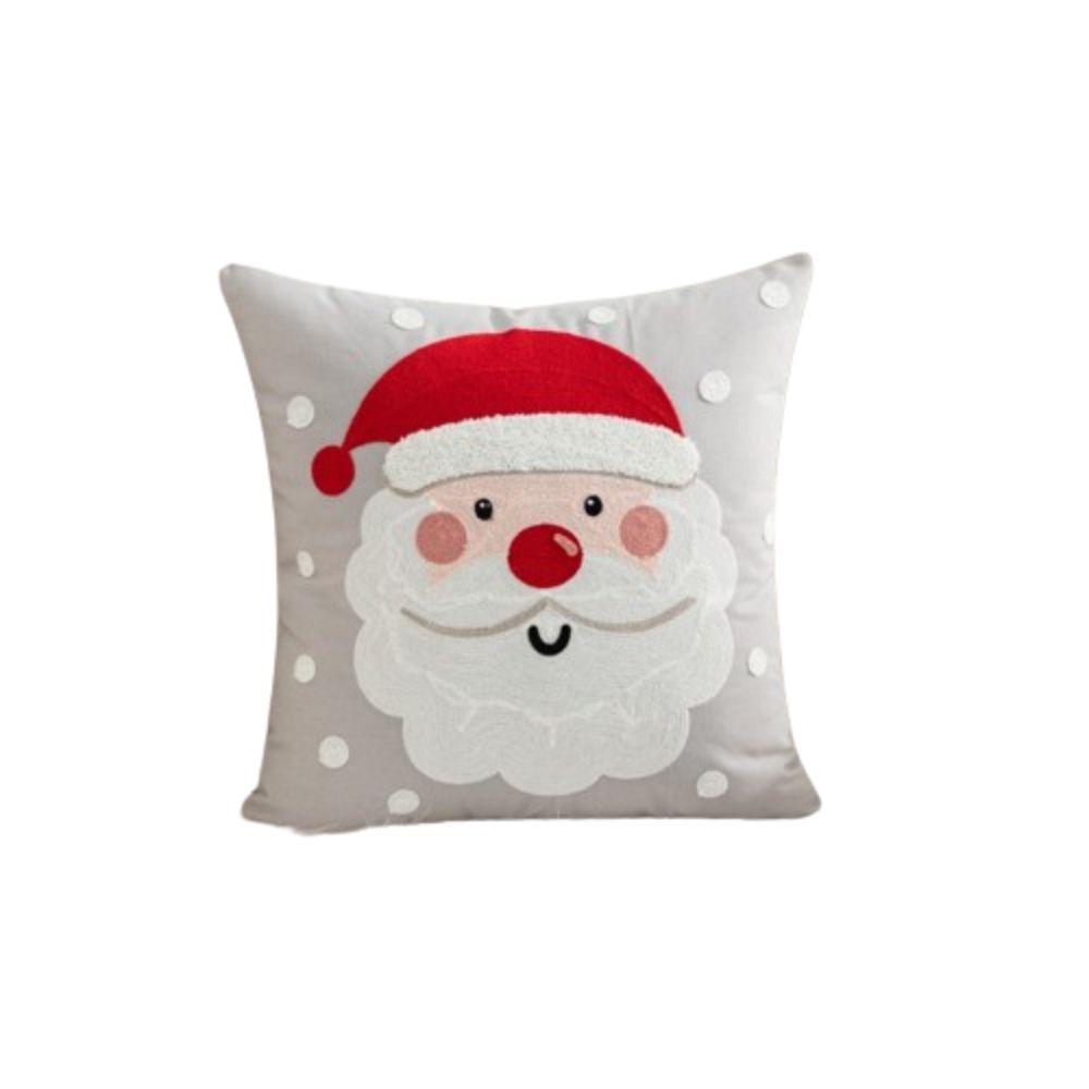 

Embroidered Christmas Pillow Covers 45x45cm Pillow Cases Gifts Couch Pillowcase Home Style 2