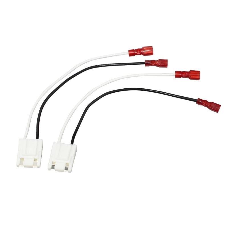 Easy Install Speaker Adapter Cables Wiring Harness Plug Play with Fast Slide Terminals for Quick Sound Upgrades Saves Time and Effort