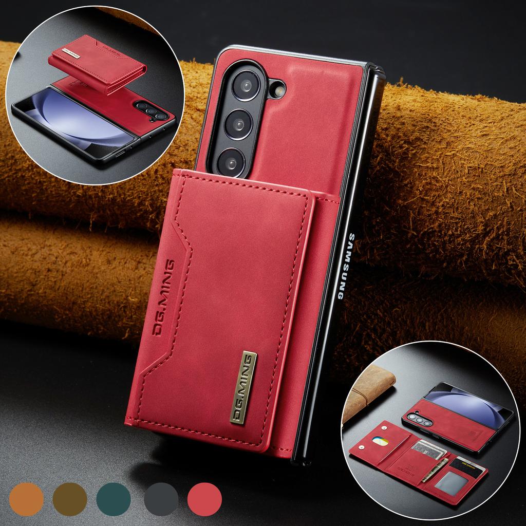 for samsung z fold 5 Anti-Dust Fall Protection Folding Case for Samsung Galaxy Z Fold 5 Fold5 Phone Accessories Card Slot Bag