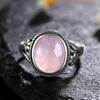 Anillo de Plata S925 Femme Joyería Piedra Lunar Natural Ojo de Tigre Anillos Personalizados para Mujeres Joyas de Boda Regalo