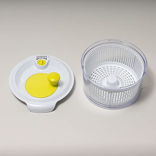 Pearl Metal Vegetable Drainer, Salad Spinner, Salad Dryer, Petit Vegikura C-9123