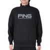 layered blouson Golf LL [Pin Apparel] Men's (stretch/set product) / / 621-3220901 010_Black