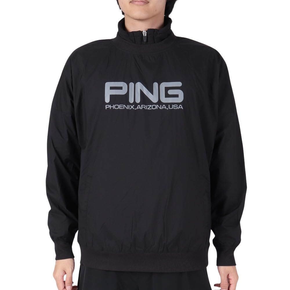 Vrstvená blůza Golf LL [Pin Apparel] Pánská (strečový/setový produkt) / / 621-3220901 010_Černá